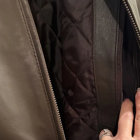 Marc New York Men's Black Leather Jacket